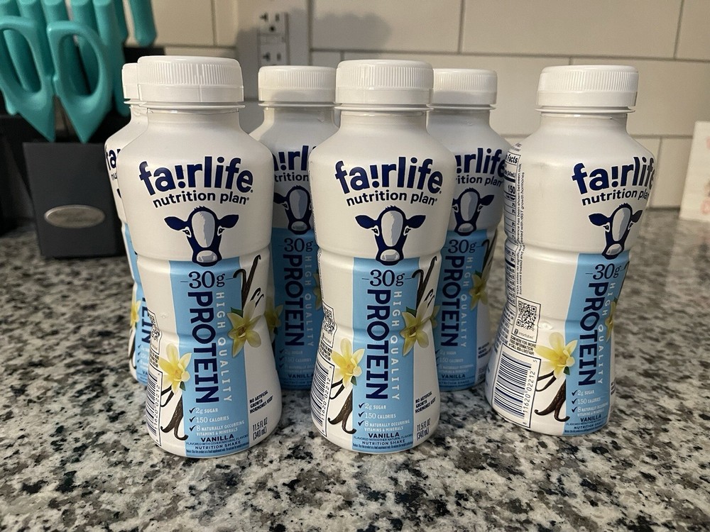 Fairlife Nutrition Plan Vanilla Shake - 11.5 fl oz, Pack of 6
