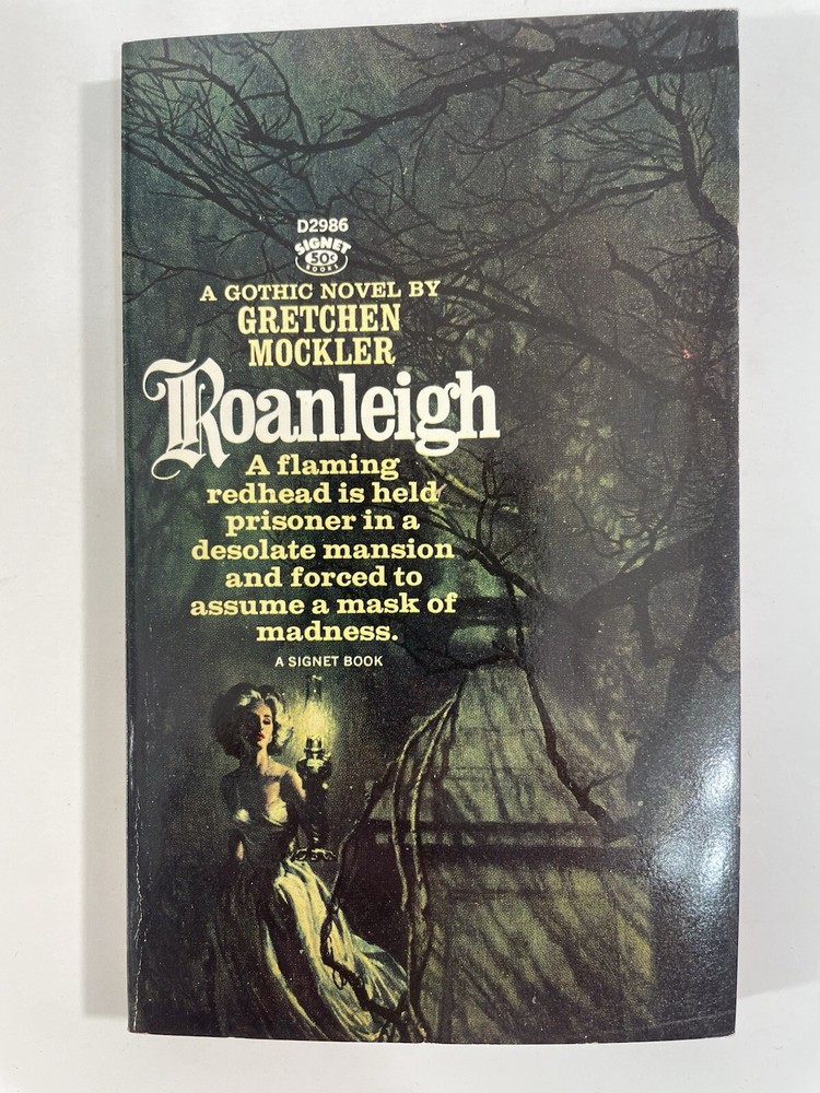 Roanleigh Gretchen Mockler gothic suspense 1966 signet 1st printing stated