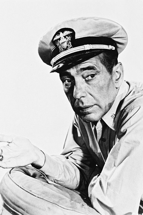 78634 HUMPHREY BOGART IN UNIFORM THE CAINE MUTINY Wall Print Poster US
