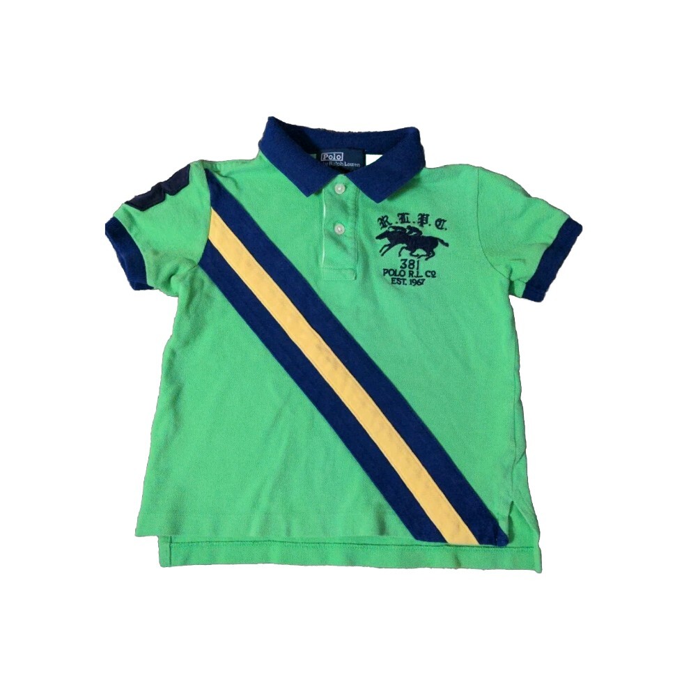 Polo Ralph Lauren Pony Logo Shirt Childs 2/2T Polo Preppy Classic Stylish