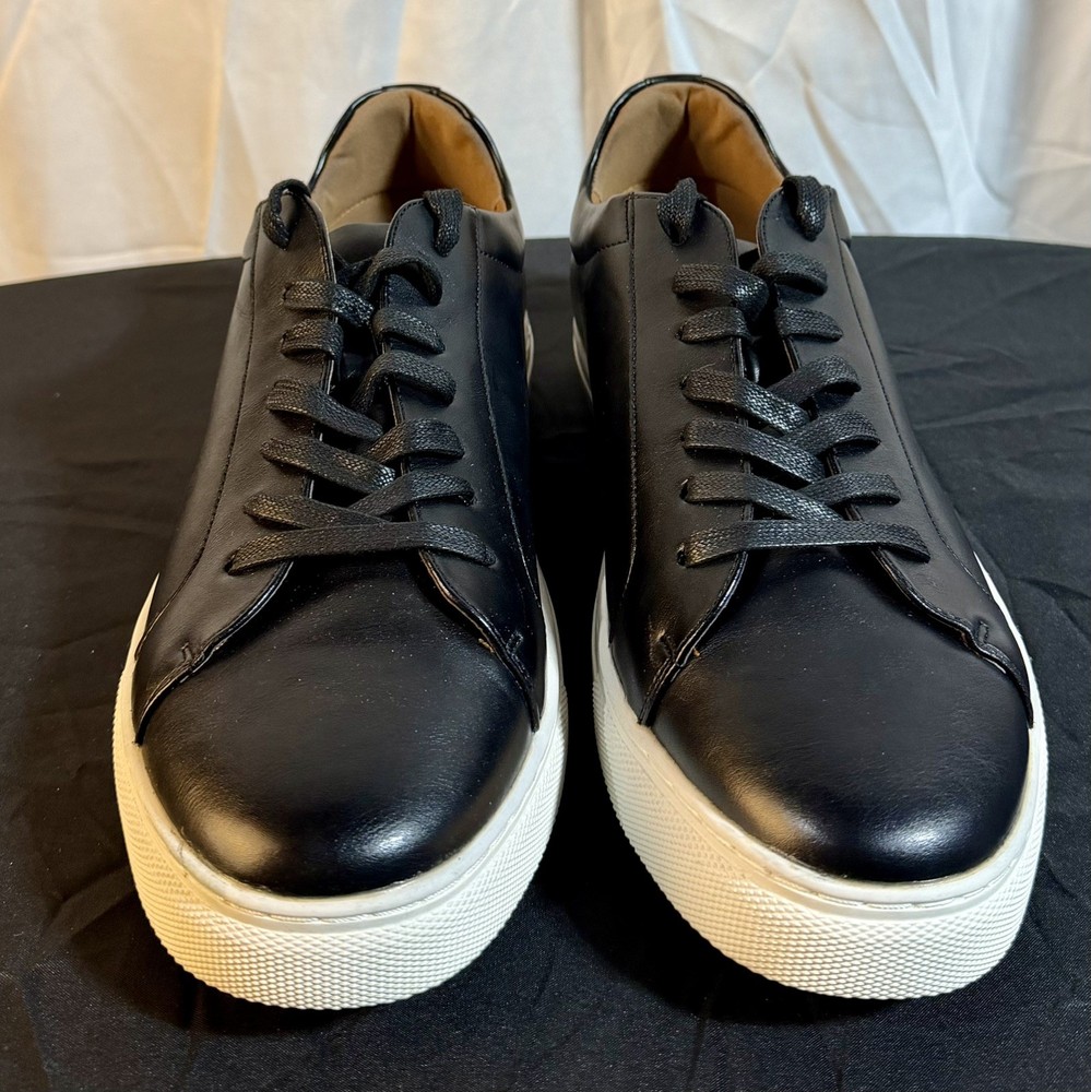 Supply Lab “Dice” - Men’s Black Leather Sneakers Size 12