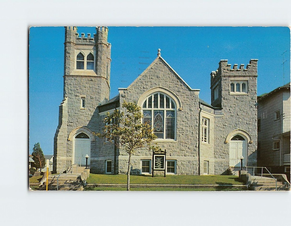 Postcard First Presbyterian Church Ocean City New Jersey USA