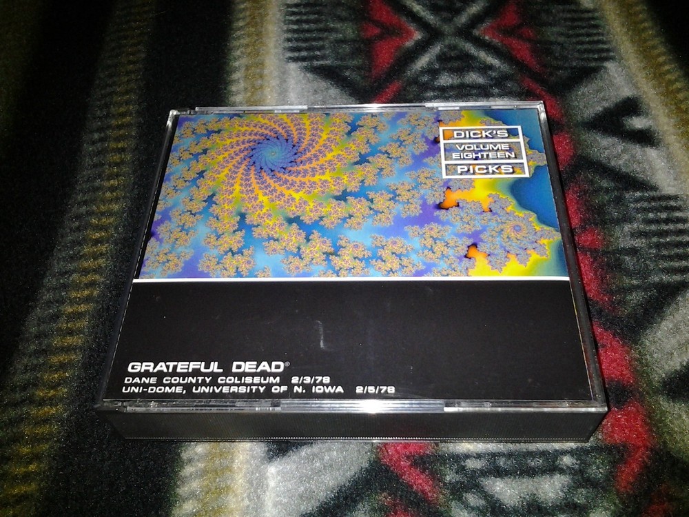 Dick's Picks 18 Eighteen Grateful Dead (3) CD Iowa 1978 HDCD Live Ac