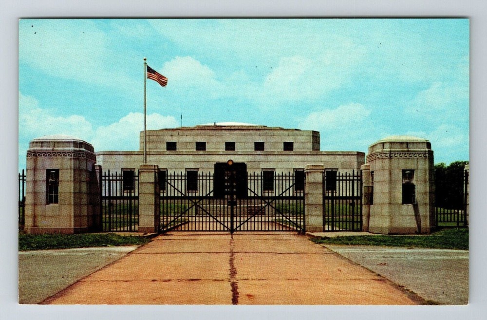 Fort Knox KY-Kentucky, United States Gold Depository, Outside, Vintage Postcard