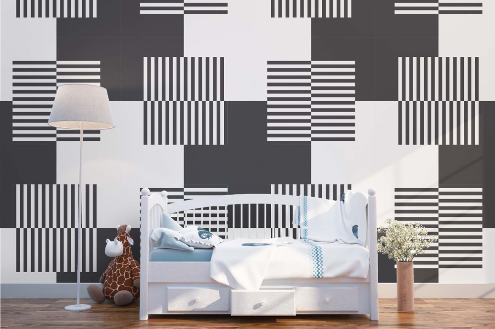 3D Geometric Decoration Pattern Wall Murals Wallpaper Murals Wall Sticker 7