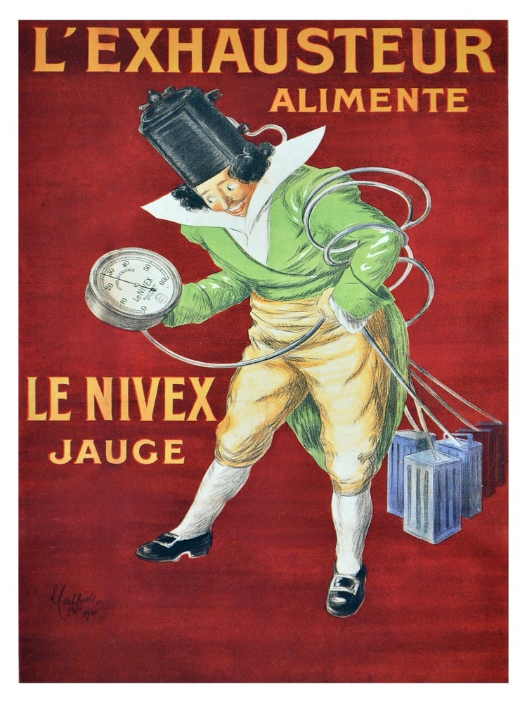 8043.Decoration Poster.Room wall interior design.Cappiello Le Nivex Jauge.Decor