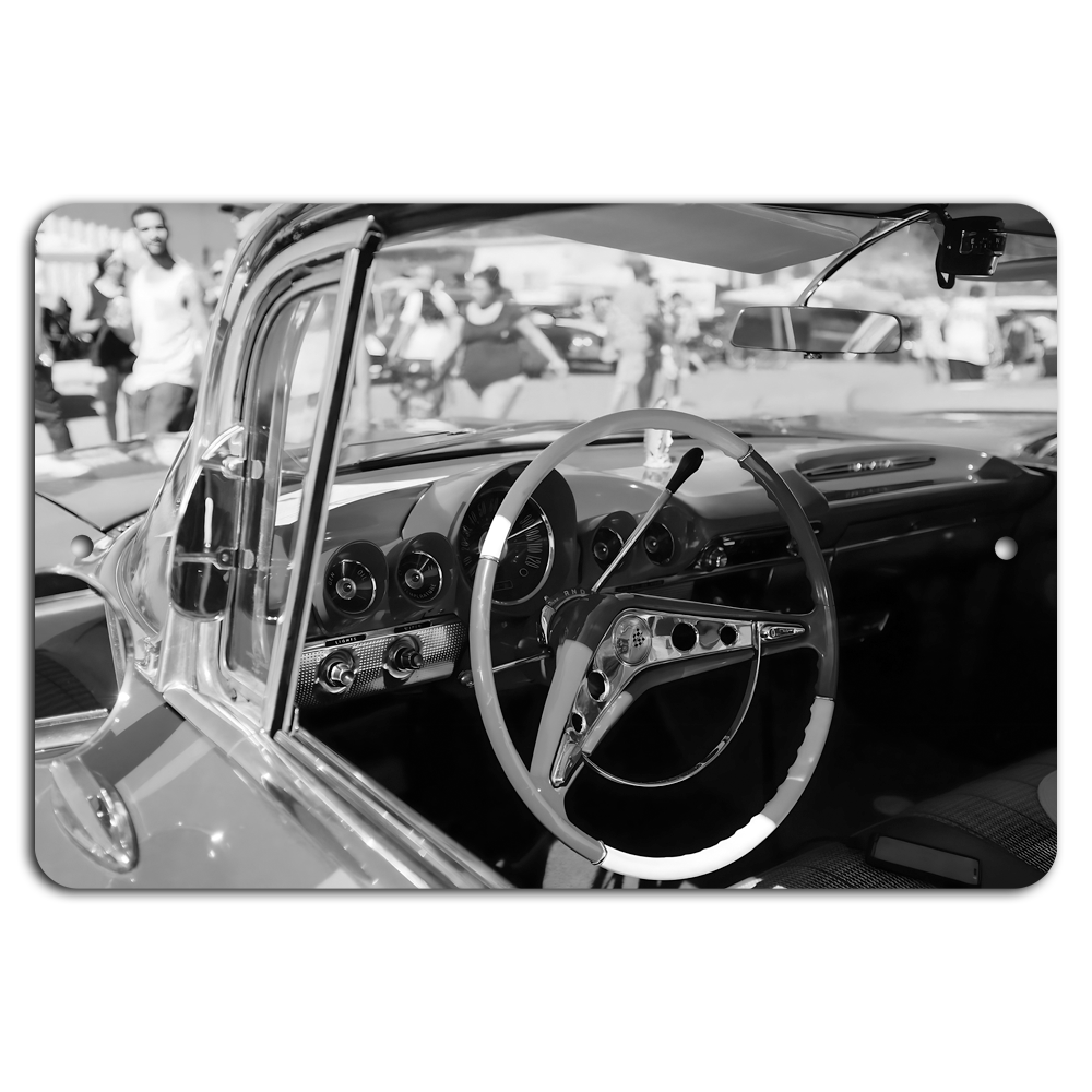 Classic Car Interior: A Vintage Drive