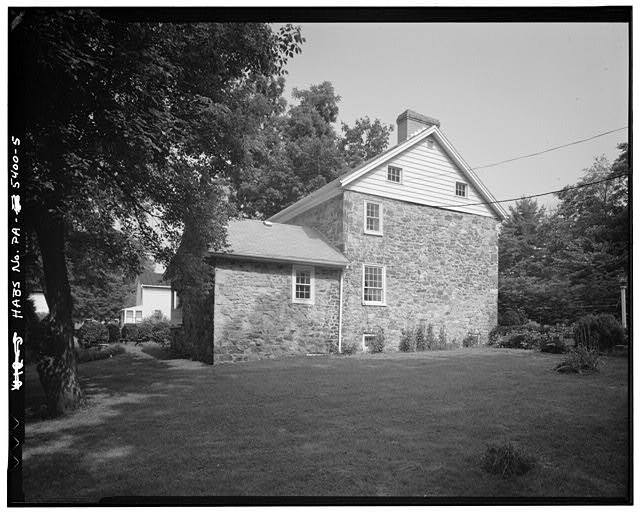 5. Southeast side looking northwest - John Cresswell House, Main Street,