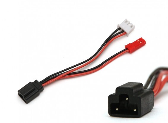 JST TO TRX4M COMPATIBLE CHARGE LEAD CABLE 2S BATTERY BALANCE & STORAGE ADAPTER