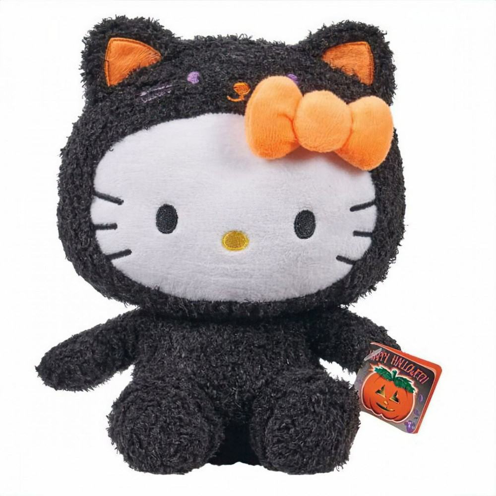 Plush - Hello Kitty and Friends - Halloween Black Cat Costume Cosplay 10