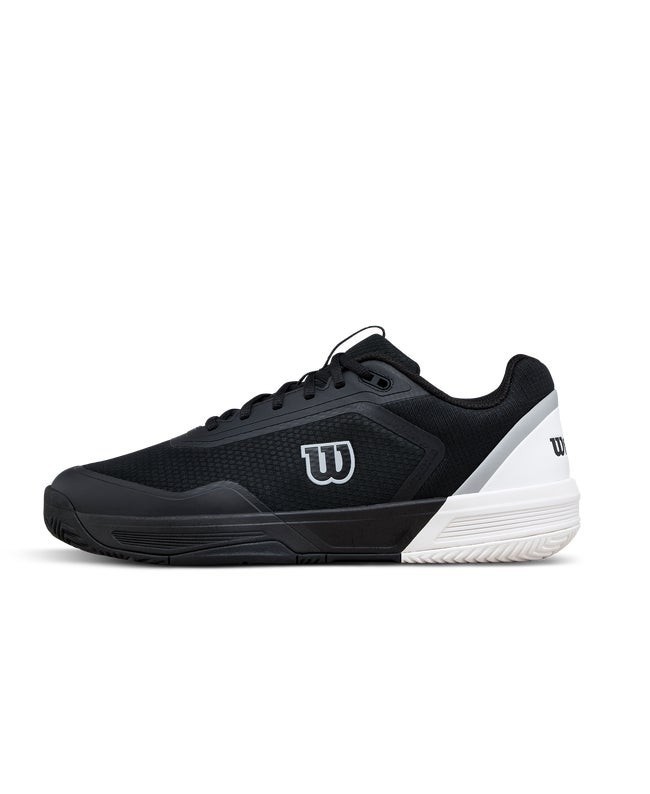 Wilson Courtglide Men's Tennis Shoe, Black / White / Lunar Rock, Authentic
