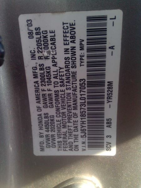 ABS Pump Modulator Assembly for 03-06 Honda Element 1410488 Anti-Lock Brake