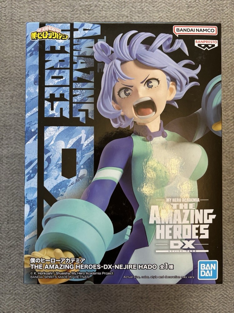 My Hero Academia The Amazing Heroes DX Nejire Hado Anime Figure Banpresto