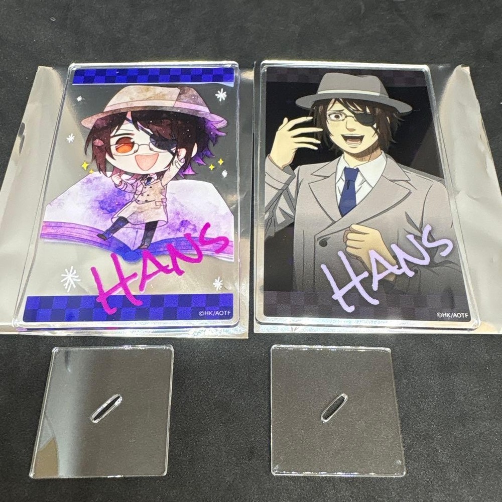 Attack on Titan Hange Character Art Acrylic Stand Set 2 Types