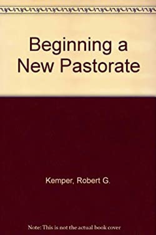Beginning a New Pastorate Paperback Robert G. KemperFree US Delivery | ISBN:0687027500