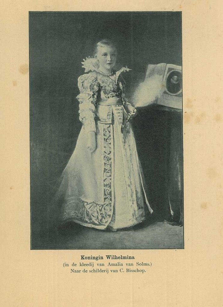Portrait of Wilhelmina of the Netherlands