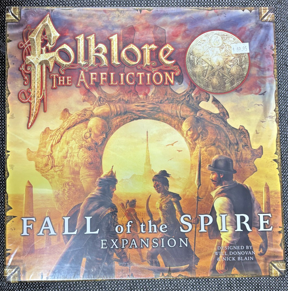 Folklore the Affliction: Fall of the Spire Expansion -Sealed NEW