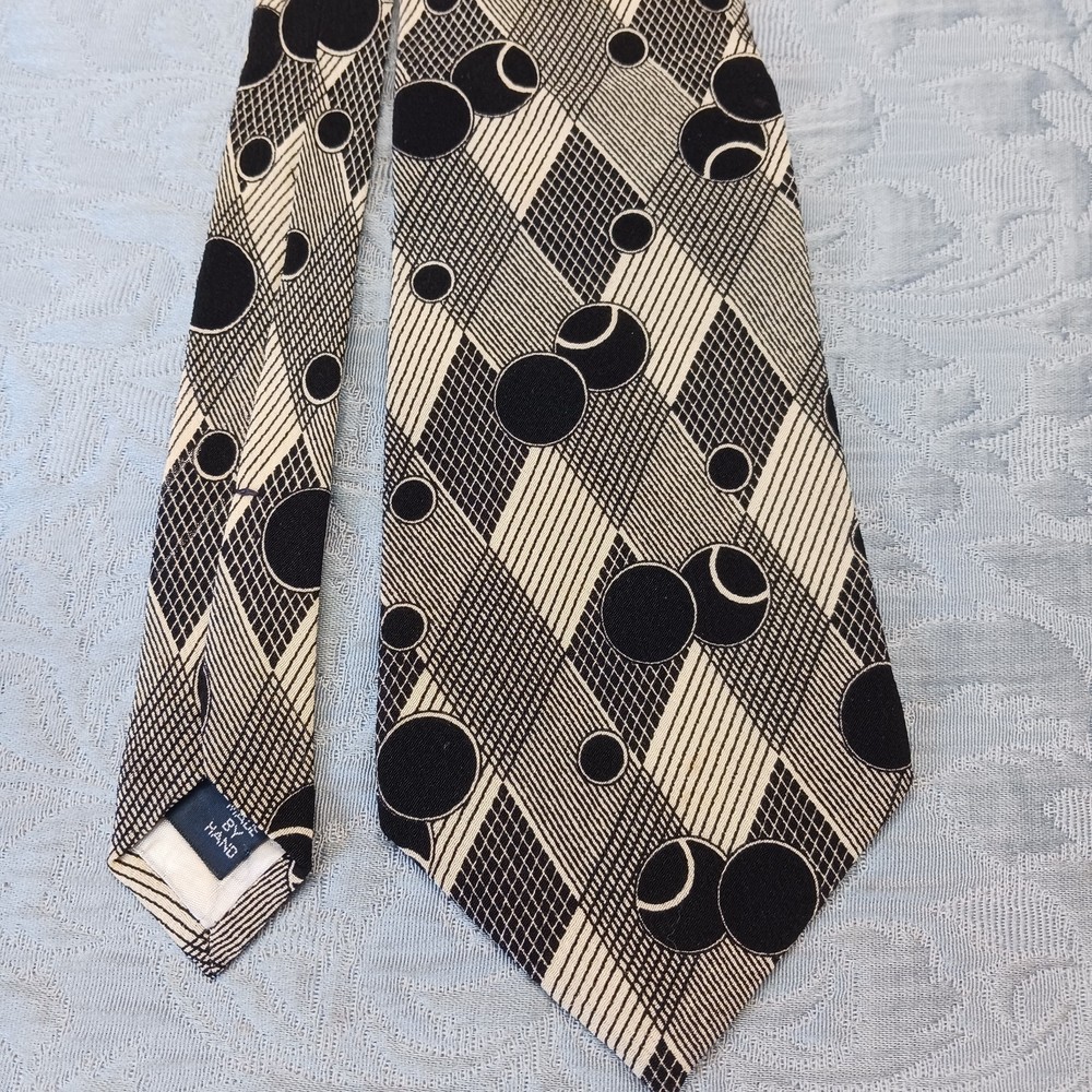 Vintage Polo Ralph Lauren 100% Silk Tie Hand Made USA