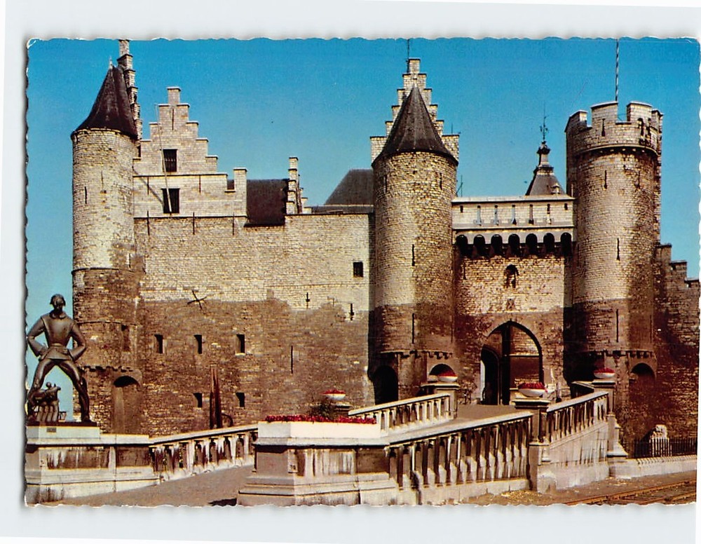 Postcard Het Steen Antwerp Belgium