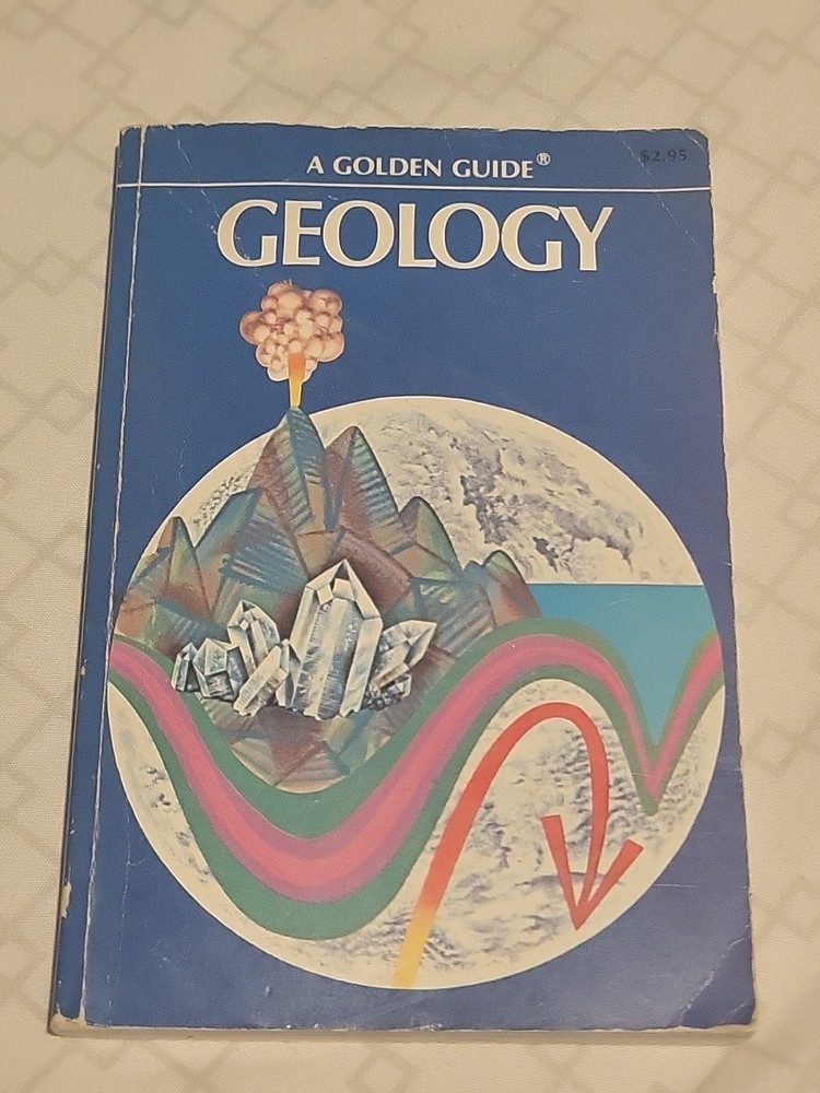 VINTAGE GEOLOGY A Golden Guide FRANK RHODES PB 1972 Golden Press VGC