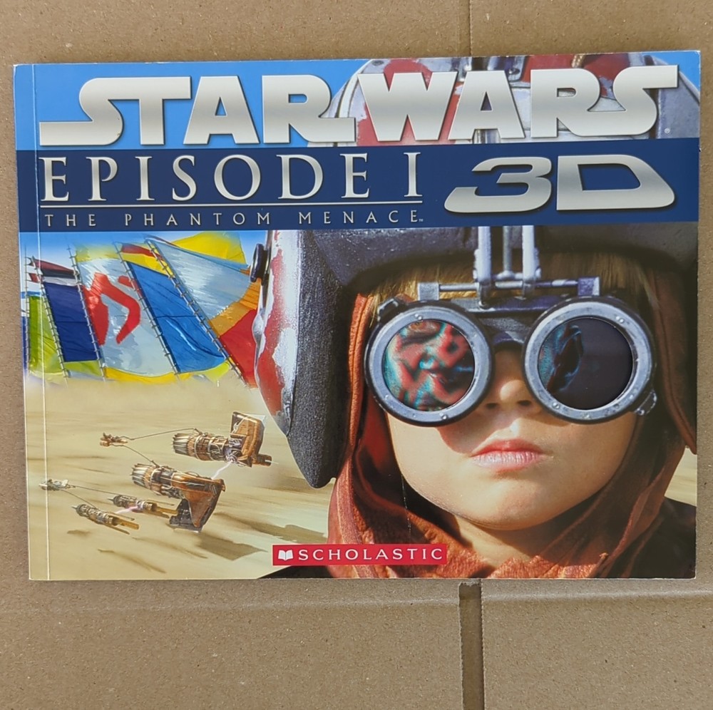 Star Wars Episode I 3D The Phantom Menace Pablo Hidalgo Paperback Scholastic