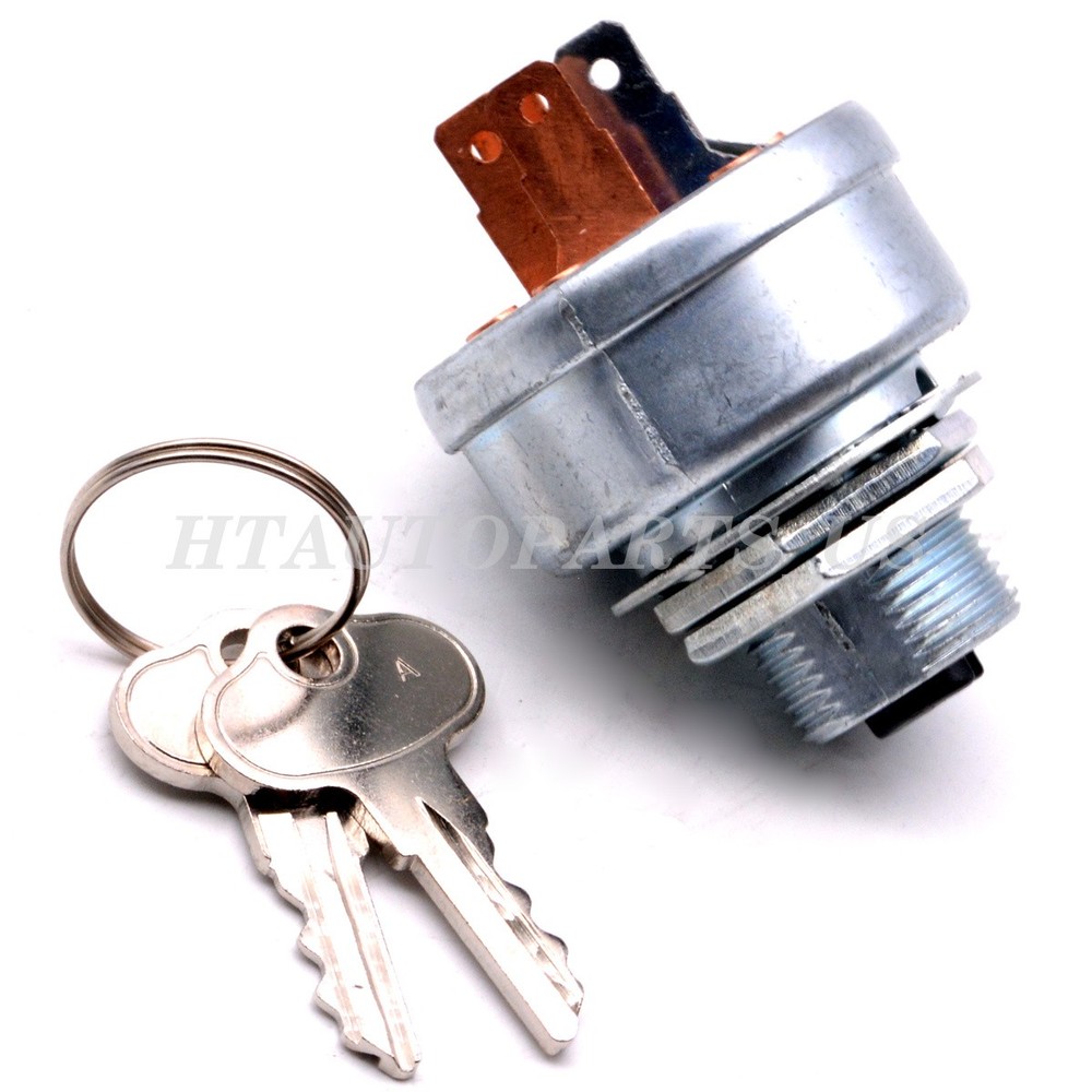 Ignition Key Switch W/ 2 Keys For International 786 986 4568 Tractors 107682C1