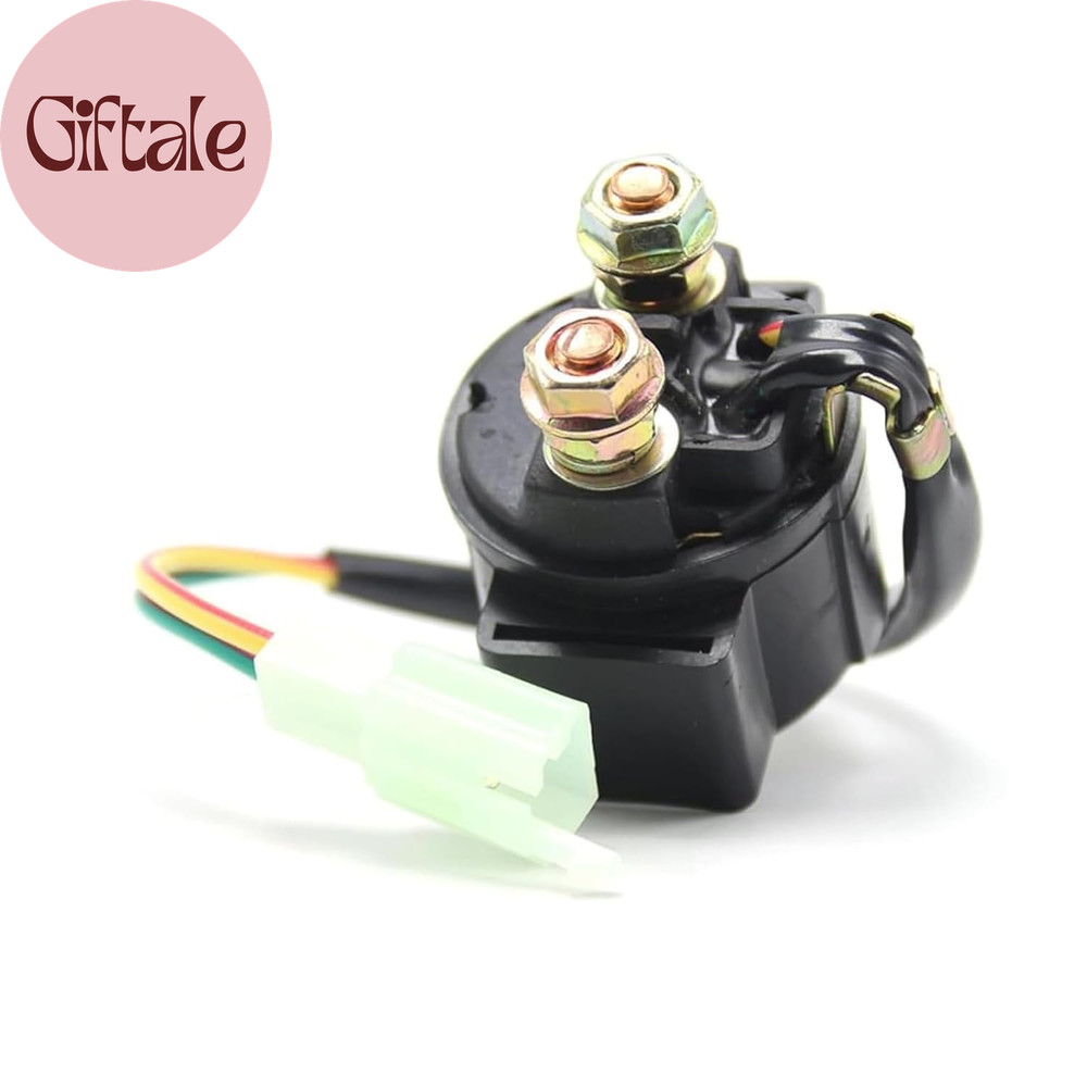 Starter Solenoid Relay, 12V Motorcycle Starter Relay for 50Cc, 70Cc, 90Cc, 100Cc