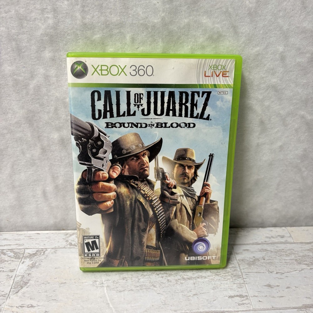 Call of Juarez: Bound in Blood (Microsoft Xbox 360, 2009) CIB  Tested Works