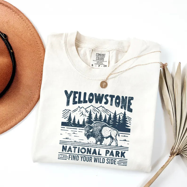 Yellowstone National Park Comfort Tee