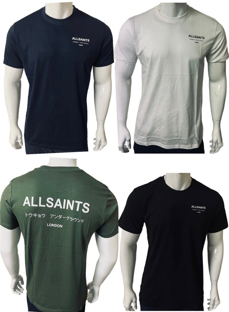 ALL SAINTS BRAND NEW ELEGANT SHORT SLEEVE CREW NECK T-SHIRT