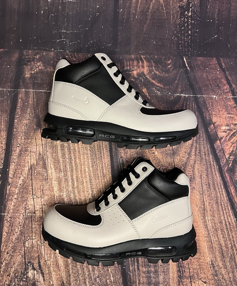 Nike Air Max Goadome ACG Mens Size 8.5 Boots College Grey Leather FZ1314-002 NEW
