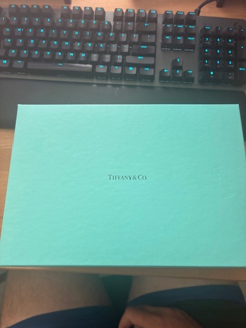 tiffany and co champagne flutes gift set