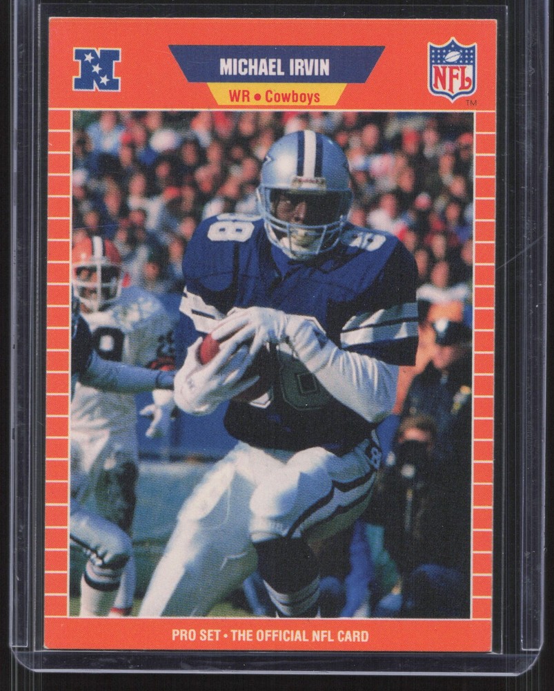 1989 Pro Set #89 Michael Irvin