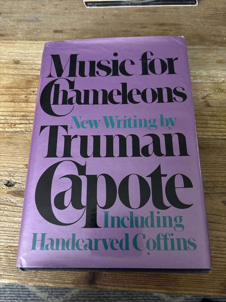 Music for Chameleons New Writings by Truman Capote - 1980 First Edition HC/DJ