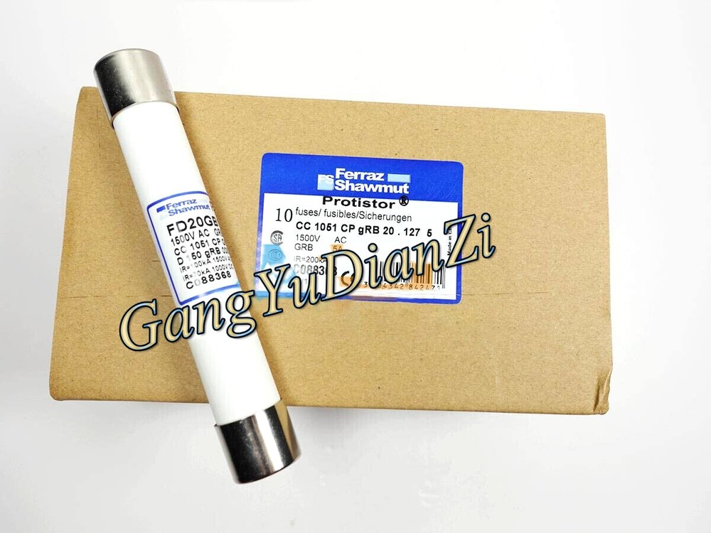 10PCS/BOX NEW FOR Ferraz Shawmut fuse FD20GB150V5T 1500V AC 5A