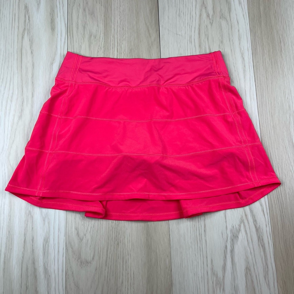 Lululemon Pace Rival Mid-Rise Skirt *Long Lip Gloss Pink Size 6