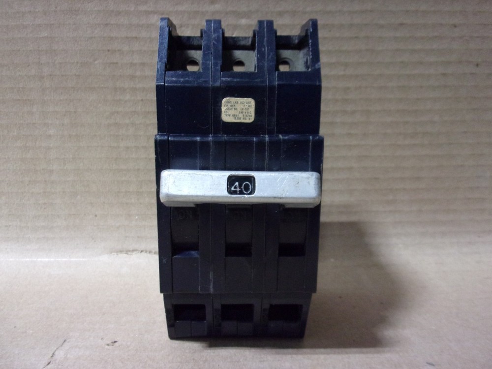 NEW Zinsco QB24 QB QB243040 3 Pole 40 amp 240v Circuit Breaker NTO AK