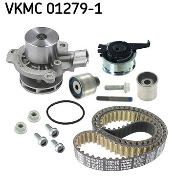VKMC 01279-1 SKF Water Pump + Timing Belt Kit for Audi, Seat, Skoda, VW