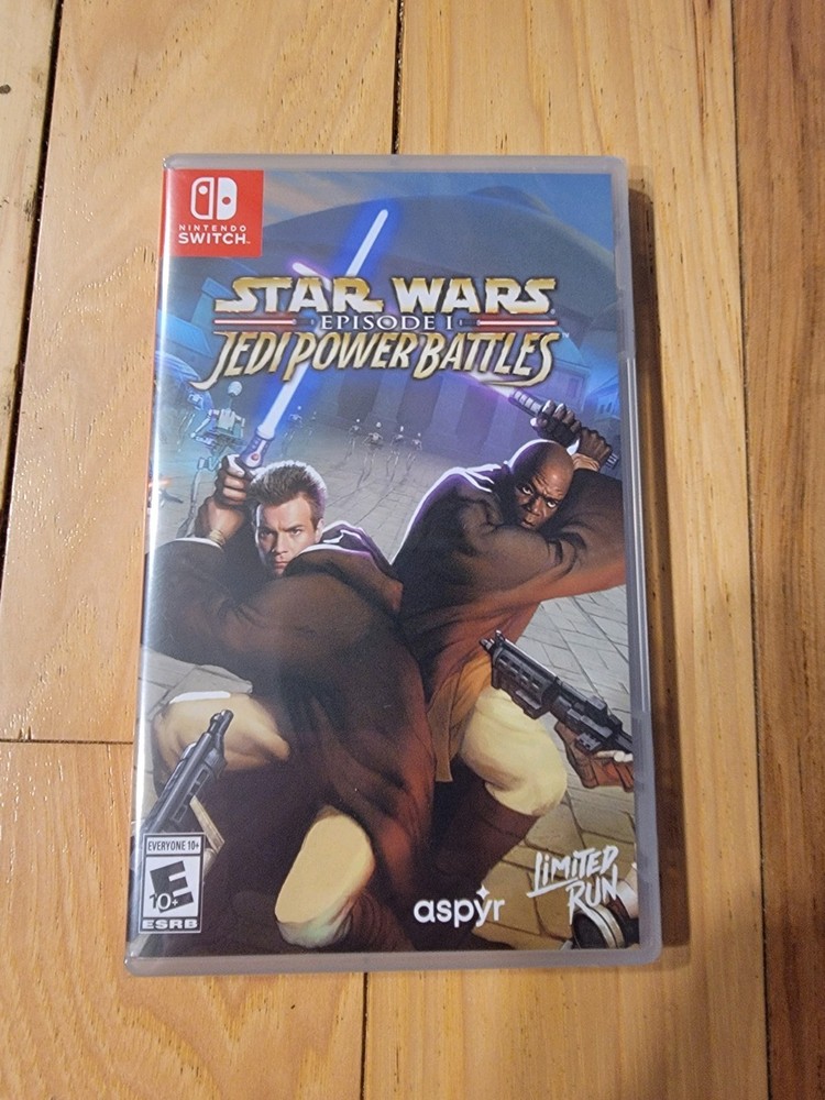 Star Wars: Episode I: Jedi Power Battles (Nintendo Switch) Factory Sealed