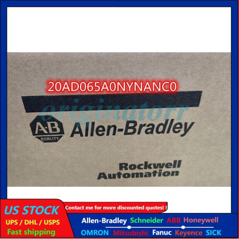 New Allen-Bradley 20AD065A0NYNANC0  PowerFlex 70 AC Drive Free Ship US Free Tax