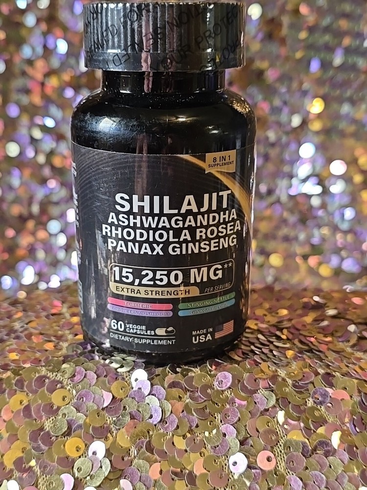 Shilajit Multivitamin (Turmeric, Ashwagandha, Ginger, Cordyceps Mushrooms )04/26