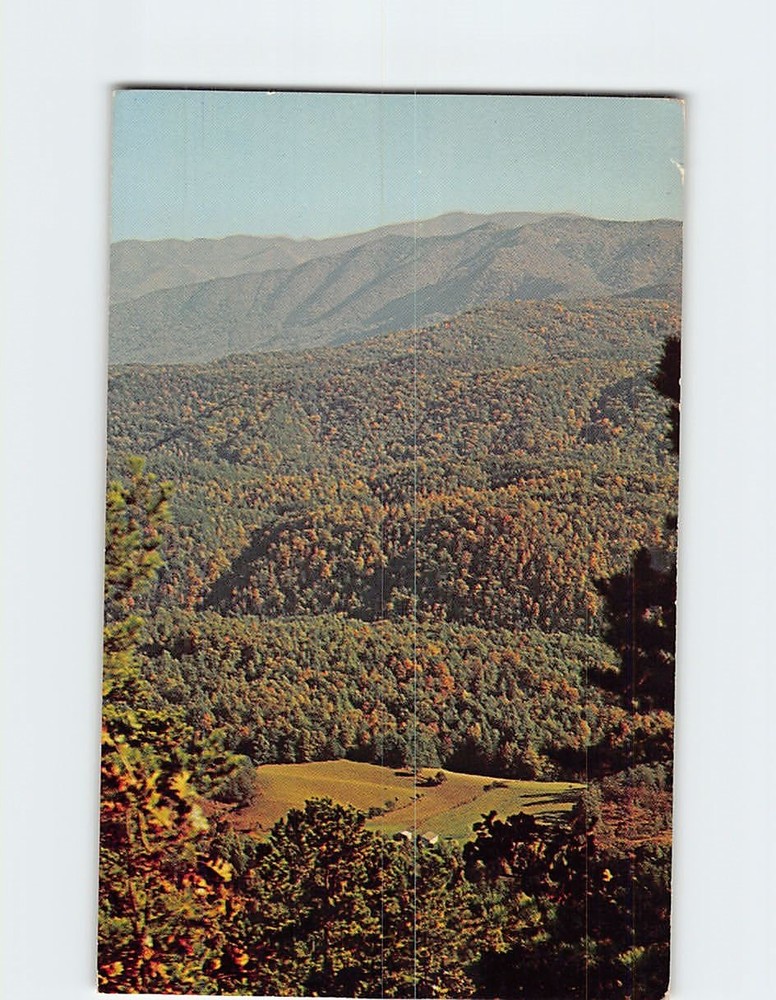 Postcard Thunderhead Mountain Great Smoky Mountains Tennessee USA