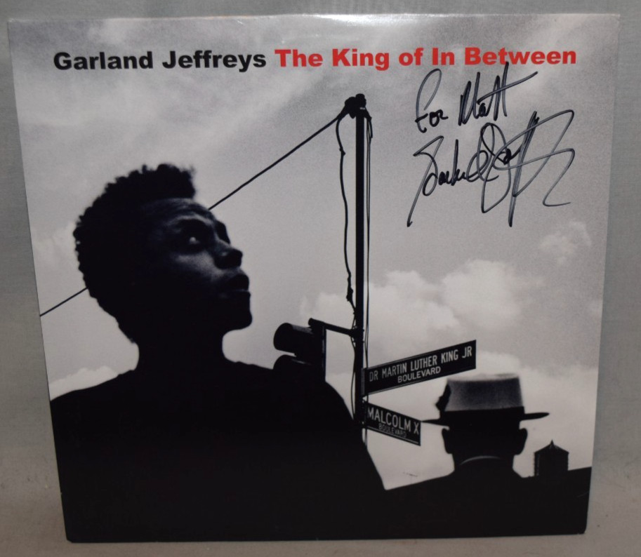 2011 -GARLAND JEFFREYS- Signed/Autograph/Auto Vinyl LP Record Album - The King