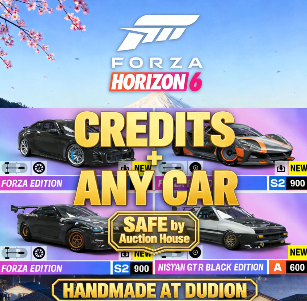 Forza Horizon 6 CREDITS 10M-99M CREDITS⭐️Handmade at auction ✅  Edition Bonus