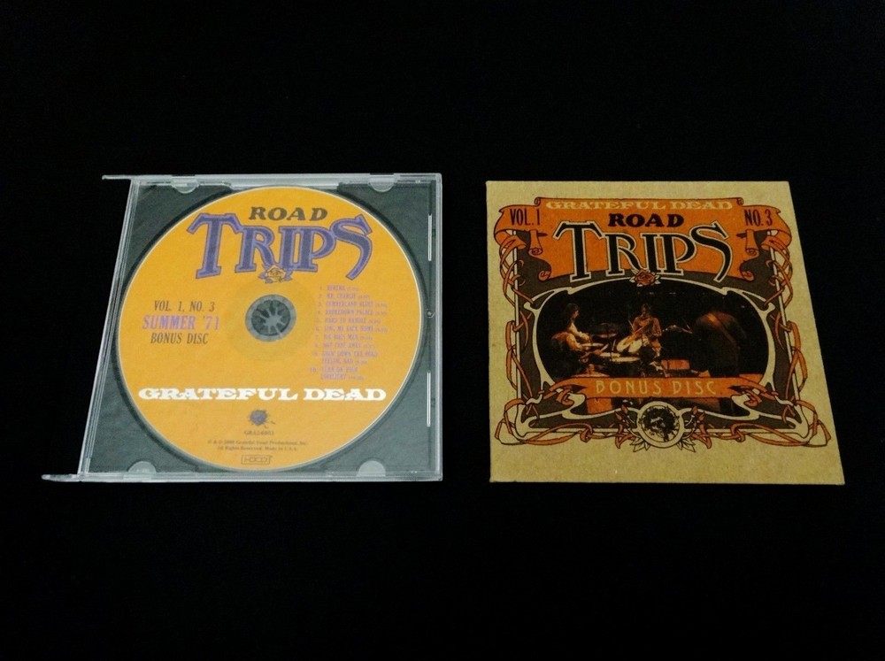 Grateful Dead Road Trips Vol 1 No 3 Bonus Disc CD Summer 71 1971 CA Yale 1-CD