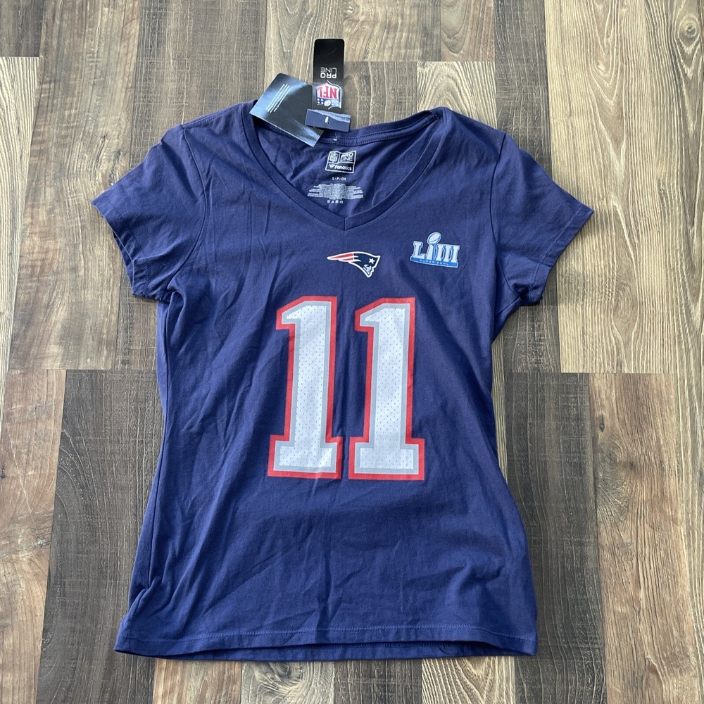 Women's Edelman Super Bowl LIII Patriots Premium T-Shirt Size S