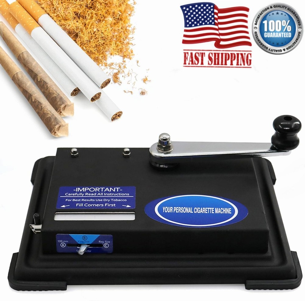 Cigarette Rolling Machine Manual Cigarettes/Tobacco Injecter,8mm Diameter Tube