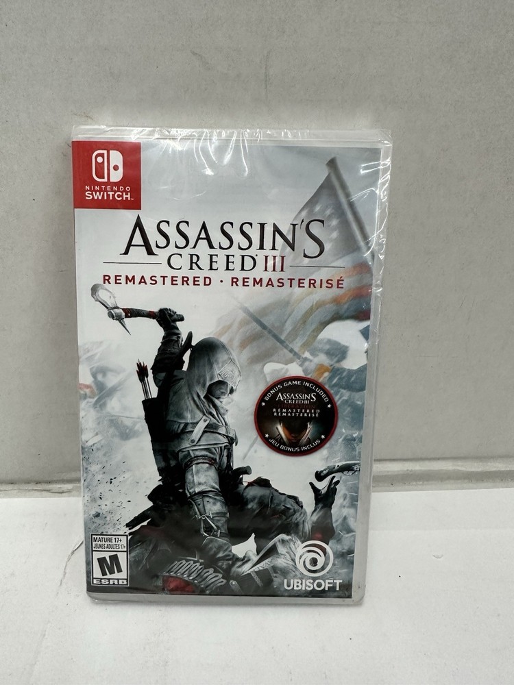 Assassin's Creed III Remastered (Nintendo Switch, 2019)