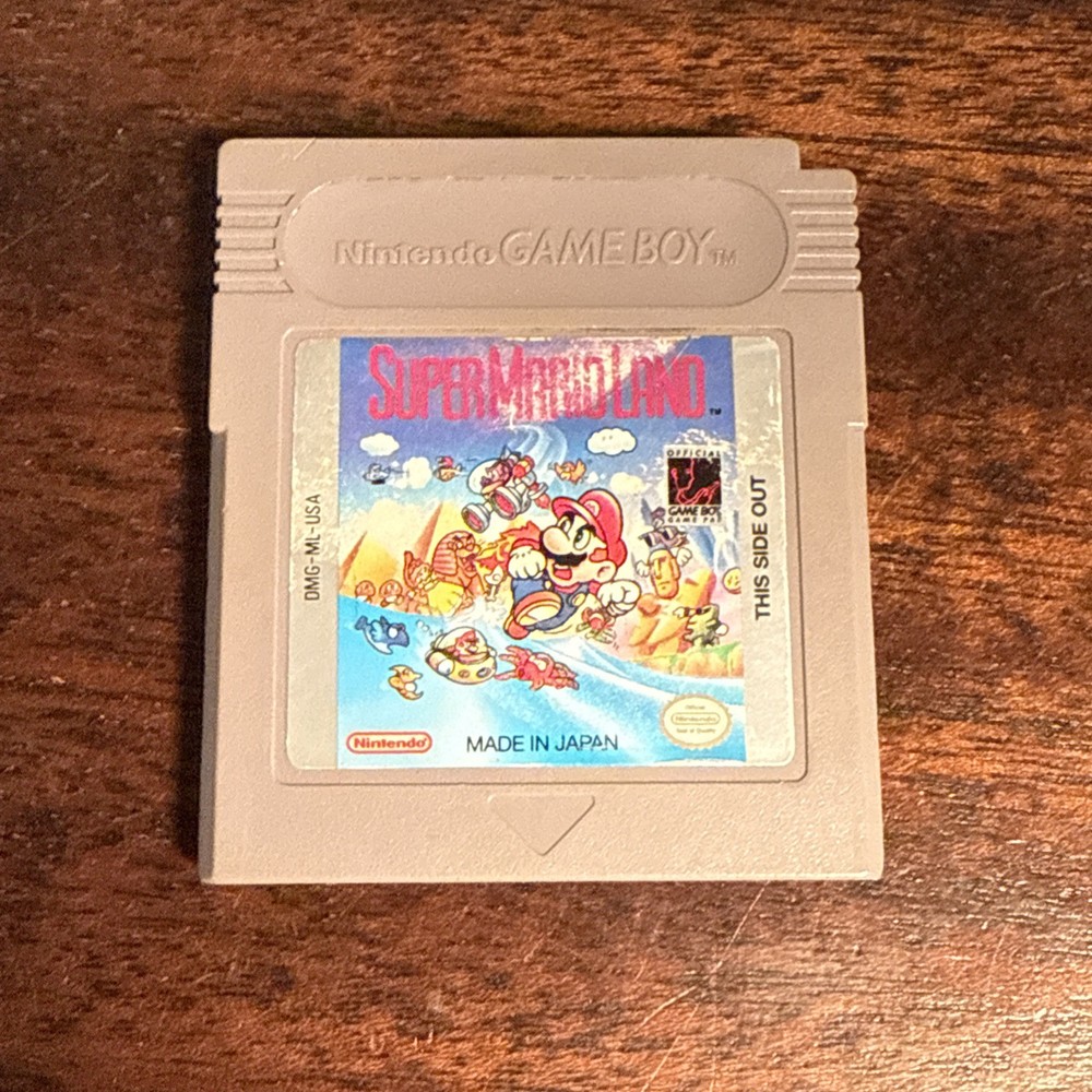 Super Mario Land Nintendo Original Gameboy Game - Tested + Working & Authentic!
