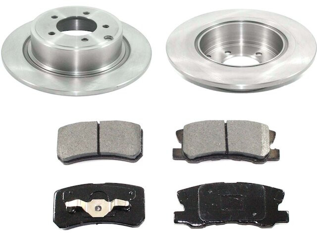 2007-2017 Jeep Compass Rear Brake Pad and Rotor Kit 27475RHWJ